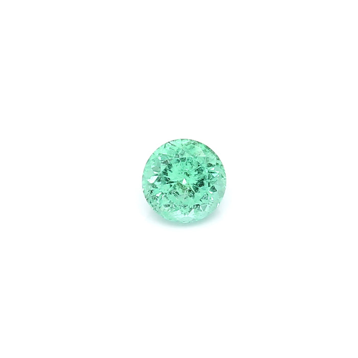0.51 VI1 Round Green Emerald