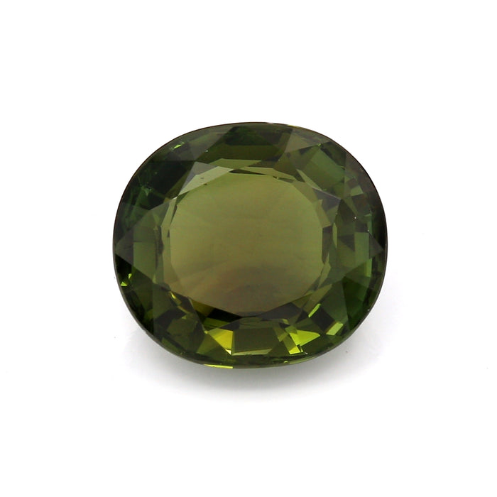 7.52 EC1 Oval Yellowish Green Tourmaline