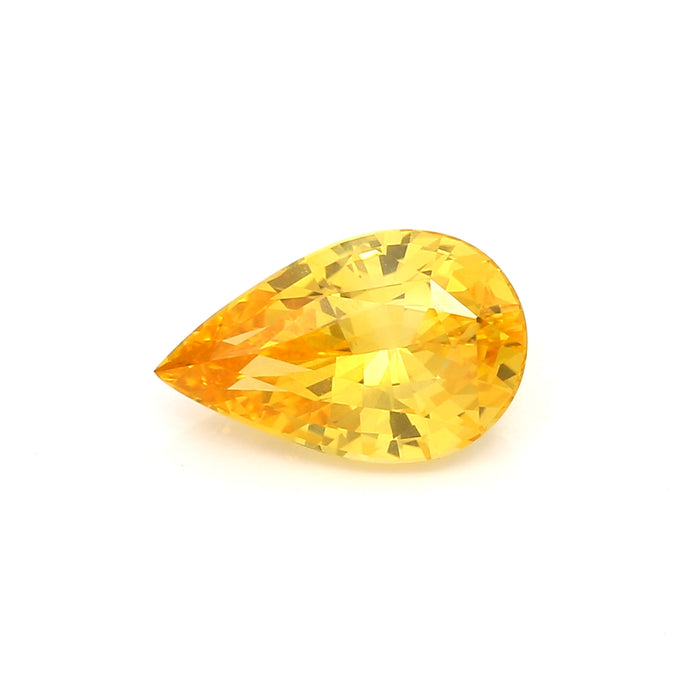 3.03 EC2 Pear-shaped Yellow Fancy sapphire