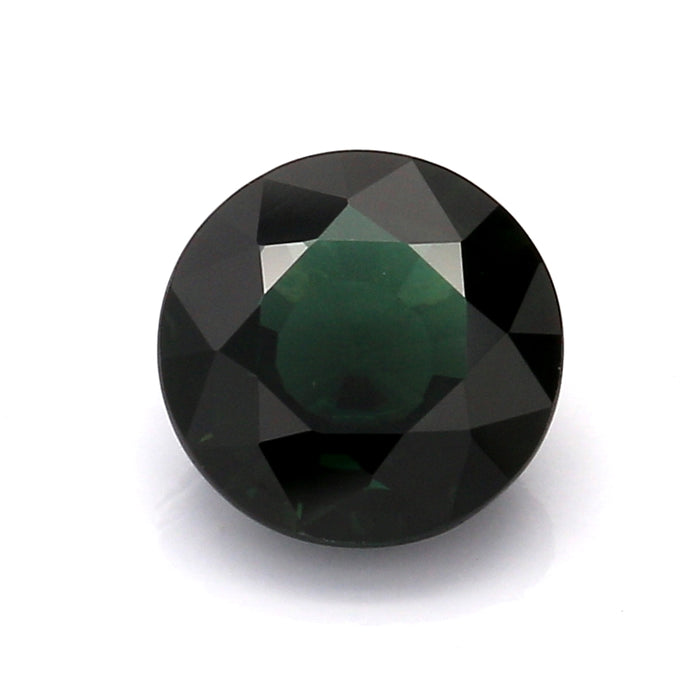 3.04 EC1 Round Greenish Blue Sapphire