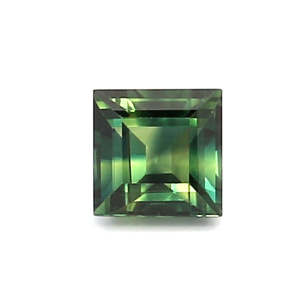 0.7 EC1 Square Bluish green Fancy sapphire