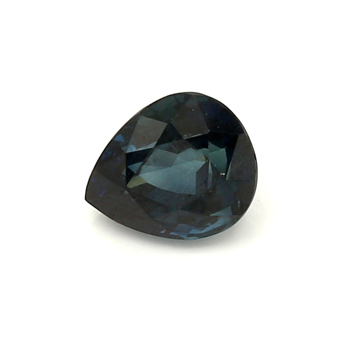 1.37 VI1 Pear-shaped Greenish Blue Sapphire