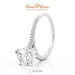 14K White Gold