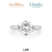 18K White Gold