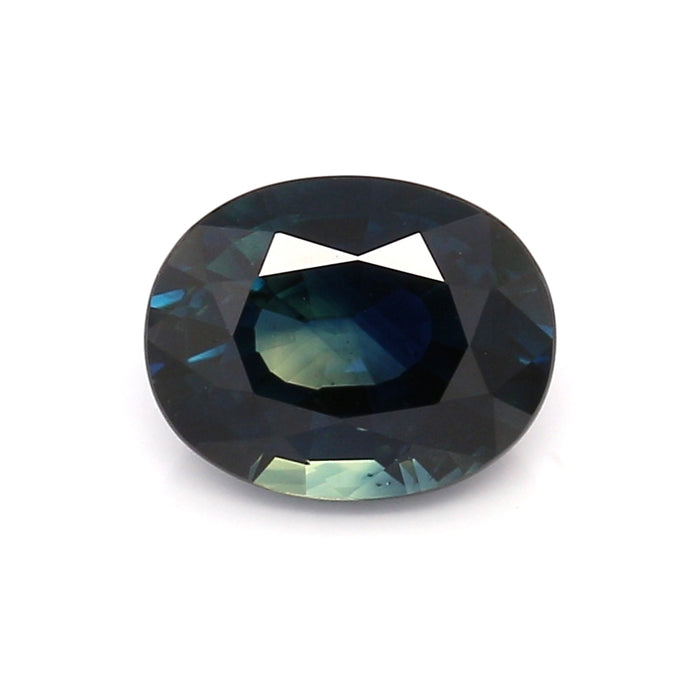 2.57 VI1 Oval Greenish Blue Sapphire