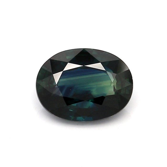 1.55 EC1 Oval Greenish Blue Sapphire