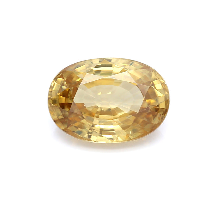 9.37 VI1 Oval Yellow Zircon