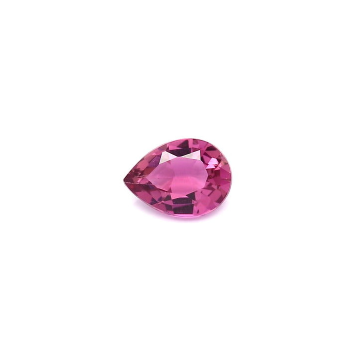 0.65 EC1 Pear-shaped Purplish Pink Tourmaline