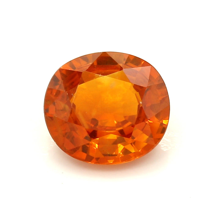 3.44 VI1 Oval Orange Fancy sapphire