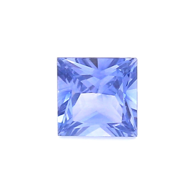 0.61 EC1 Square Purplish Blue Sapphire