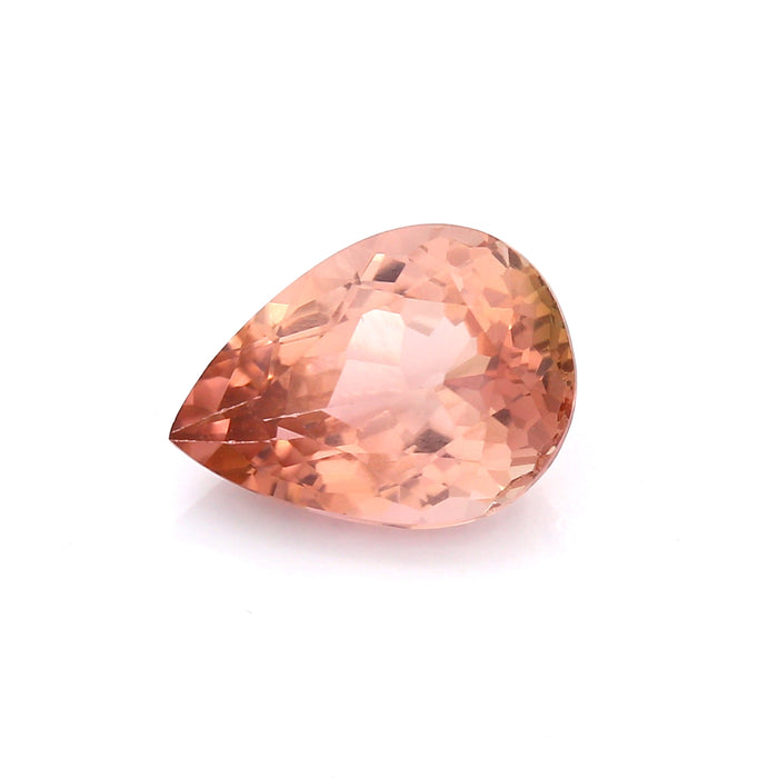 4.13 EC1 Pear-shaped Orangy Pink Tourmaline