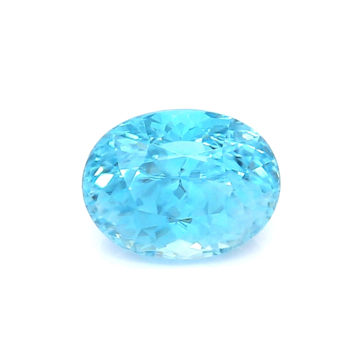 2.33 EC2 Oval Blue Zircon