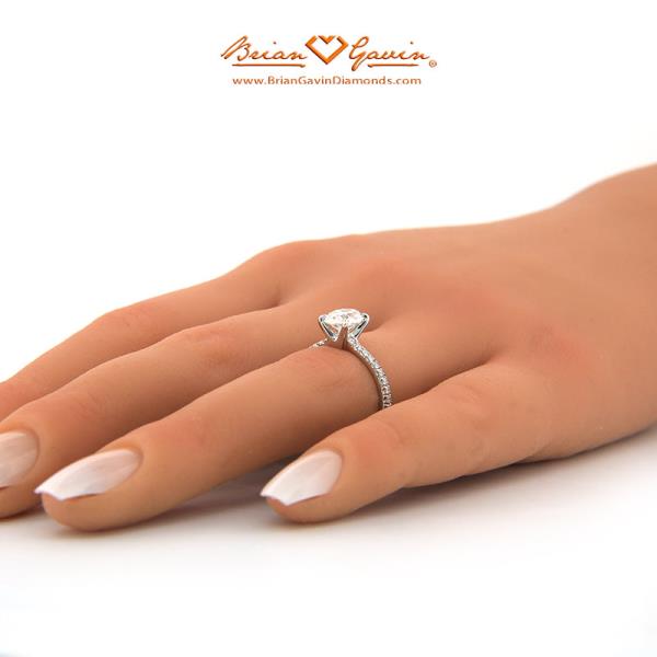 18K White Gold