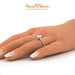 18K White Gold