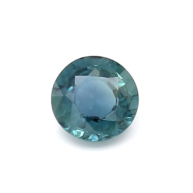 0.68 VI1 Round Greenish Blue Sapphire