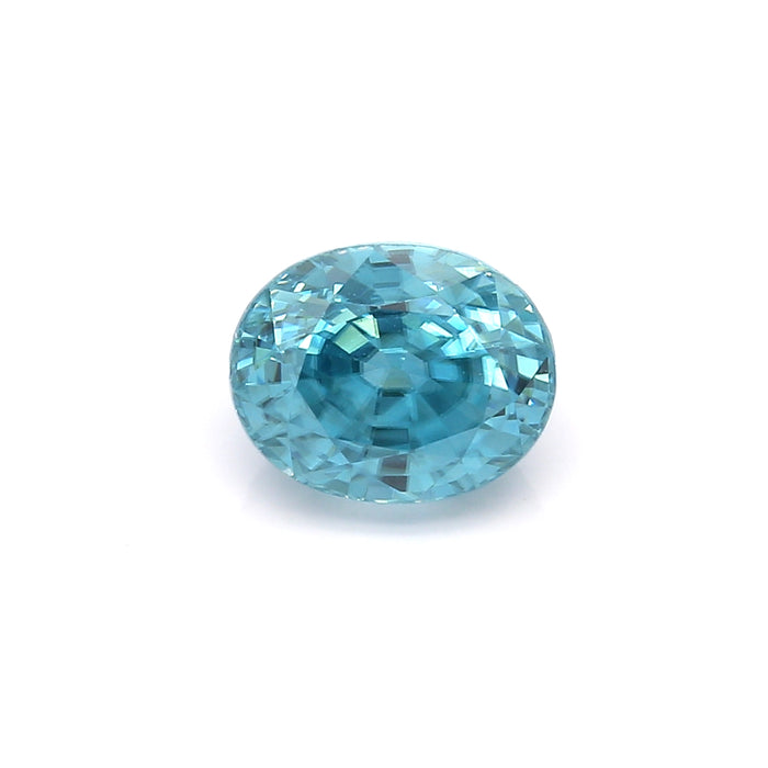 4.62 VI1 Oval Blue Zircon