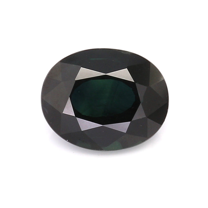 3.89 EC2 Oval Greenish Blue Sapphire