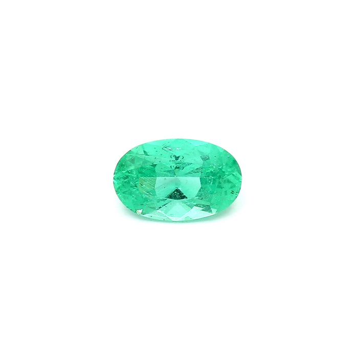 0.79 VI1 Oval Green Emerald
