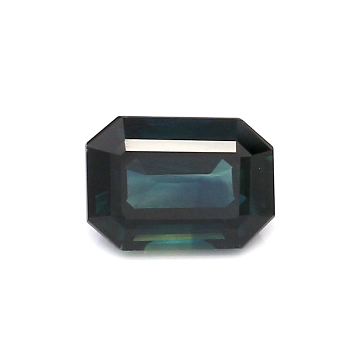 1.22 EC1 Octagon Greenish Blue Sapphire