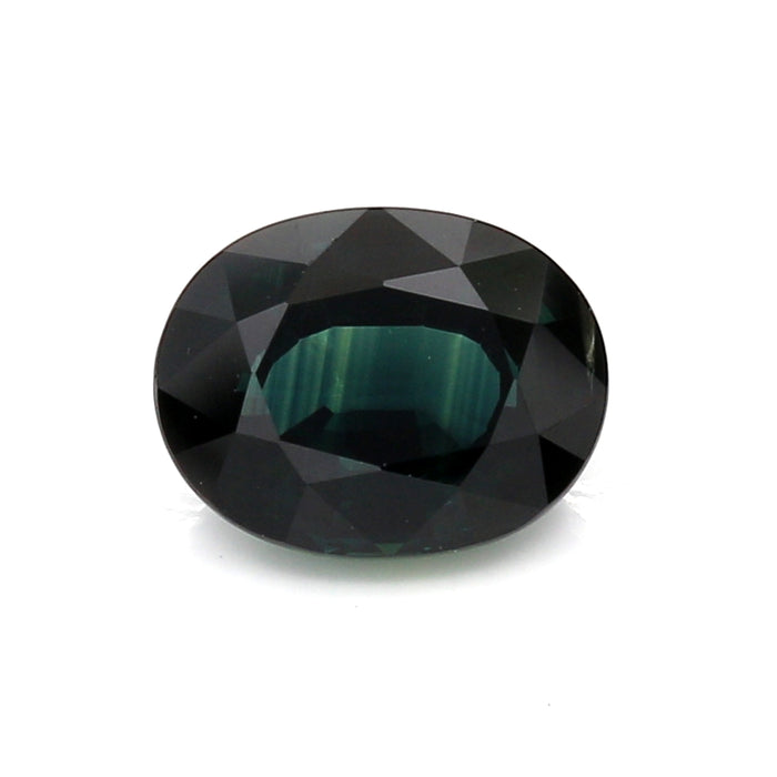 2.67 EC2 Oval Greenish Blue Sapphire