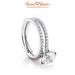 18K White Gold