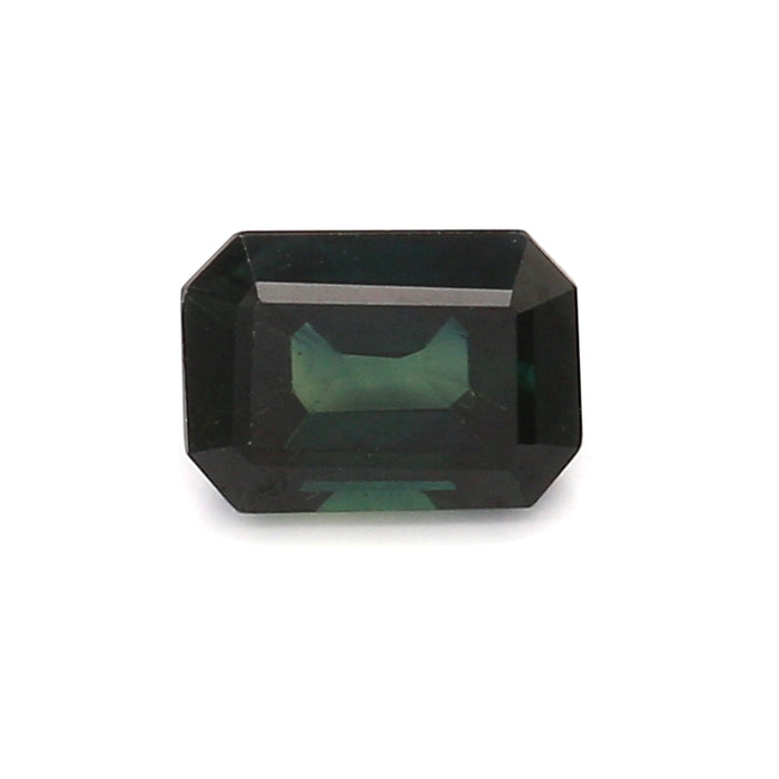 1.38 VI1 Octagon Greenish Blue Sapphire