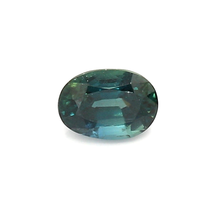 0.77 VI1 Oval Greenish Blue Sapphire