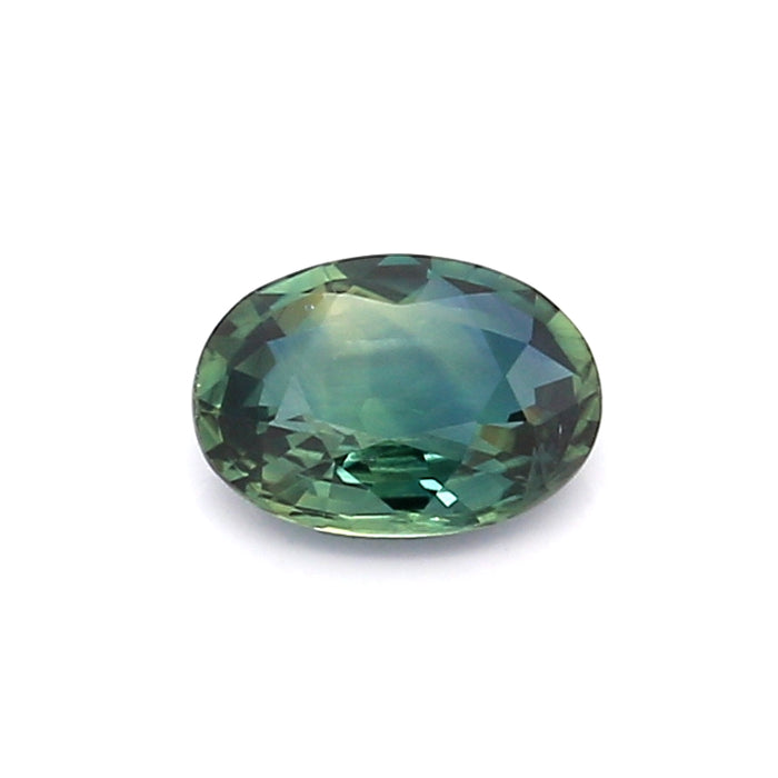 0.85 VI1 Oval Bluish green Fancy sapphire