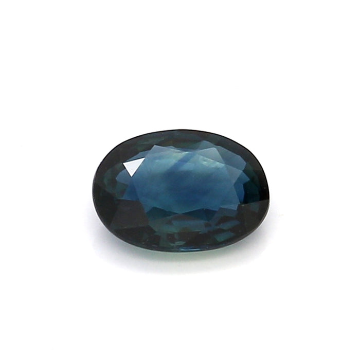 0.9 EC1 Oval Greenish Blue Sapphire