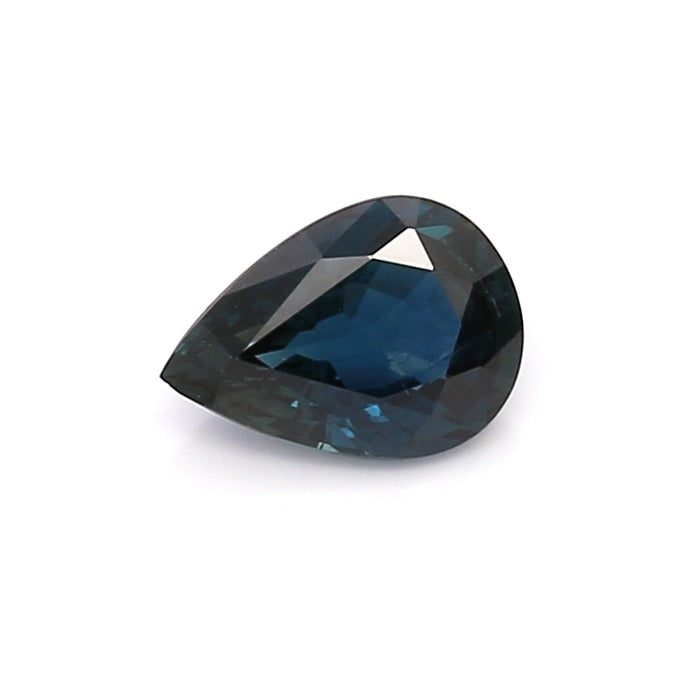 0.84 VI1 Pear-shaped Blue Sapphire