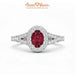 14K White Gold