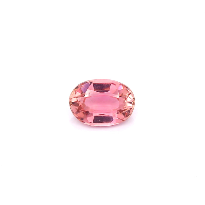 0.81 EC1 Oval Orangy Pink Tourmaline