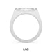14K White Gold