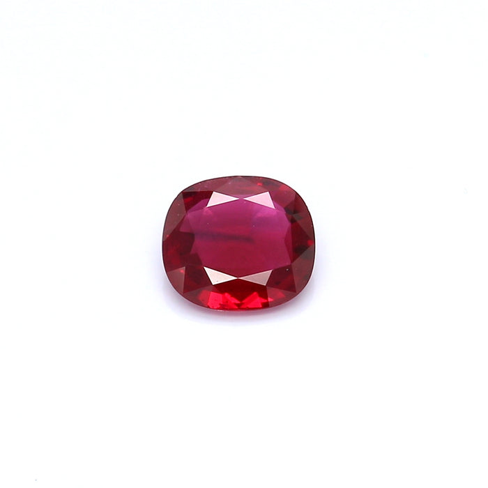 0.86 VI1 Cushion Red Ruby