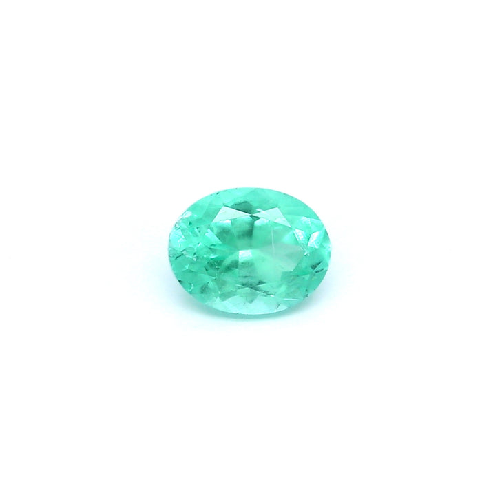 0.87 VI1 Oval Green Emerald