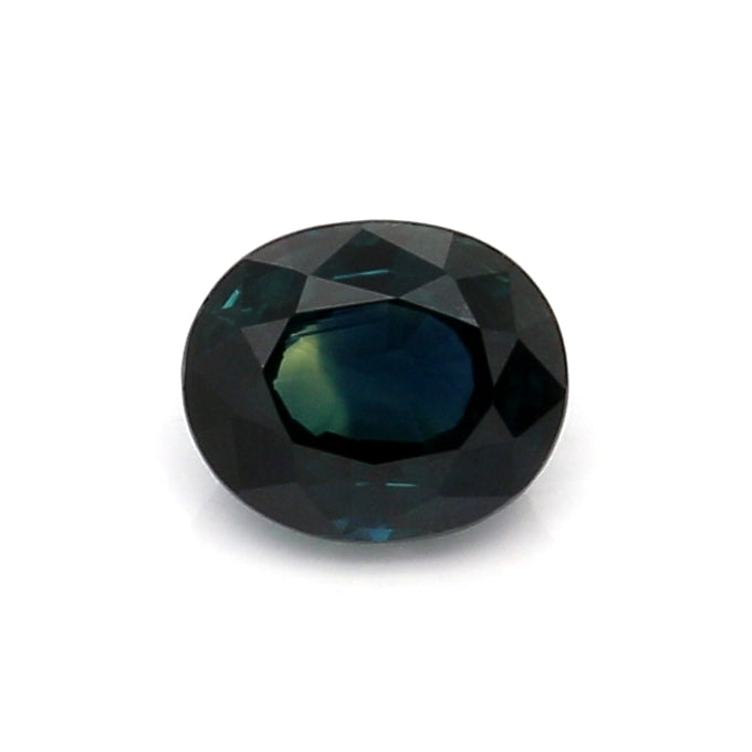 1 EC1 Oval Greenish Blue Sapphire