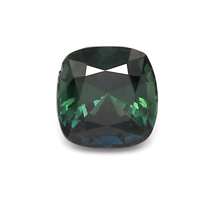 1.2 VI1 Cushion Greenish Blue Sapphire