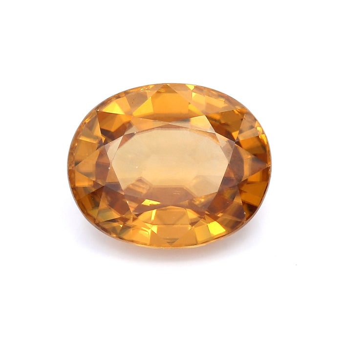 12.07 EC1 Oval Yellow Zircon