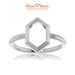 14K White Gold