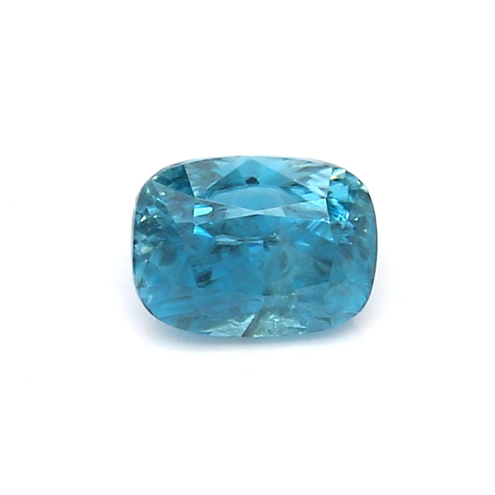 1.39 VI1 Cushion Blue Zircon