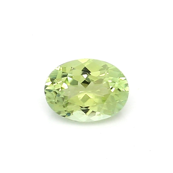 0.45 EC2 Oval Yellowish Green Tourmaline