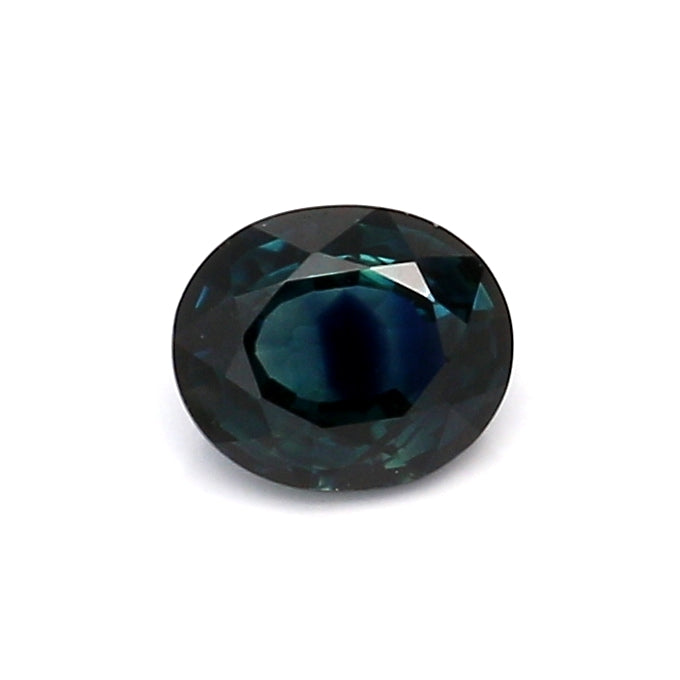 0.84 EC2 Oval Greenish Blue Sapphire