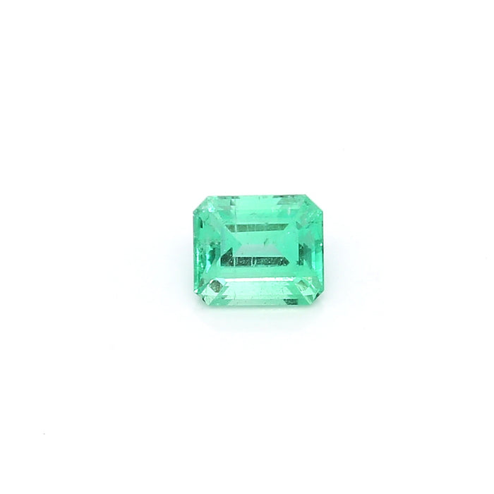 0.76 VI1 Octagon Green Emerald