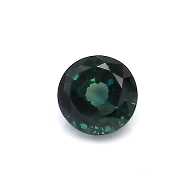 0.56 EC1 Round Bluish green Fancy sapphire