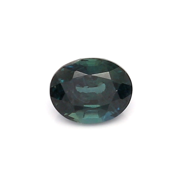 0.51 VI1 Oval Greenish Blue Sapphire