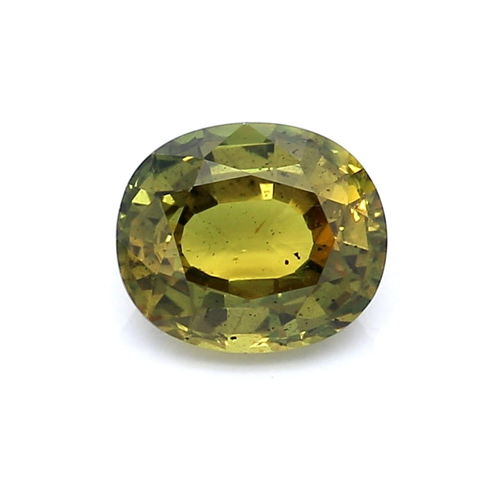 2.46 VI1 Oval Brownish Green Fancy sapphire