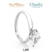18K White Gold