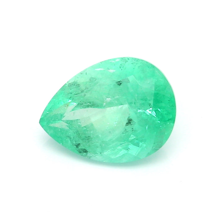 2.74 VI2 Pear-shaped Green Emerald