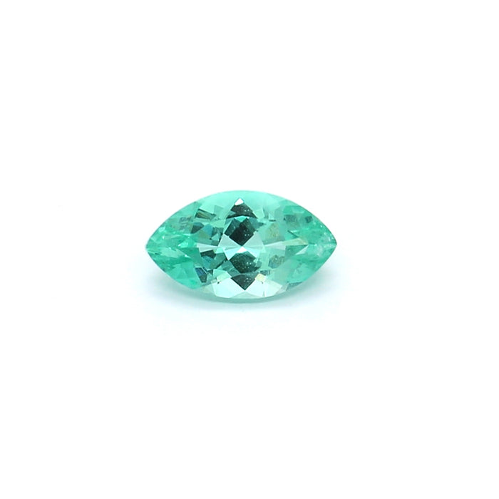 0.57 EC1 Marquise Bluish green Emerald