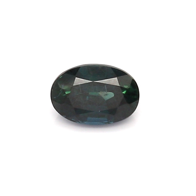 0.51 VI1 Oval Greenish Blue Sapphire